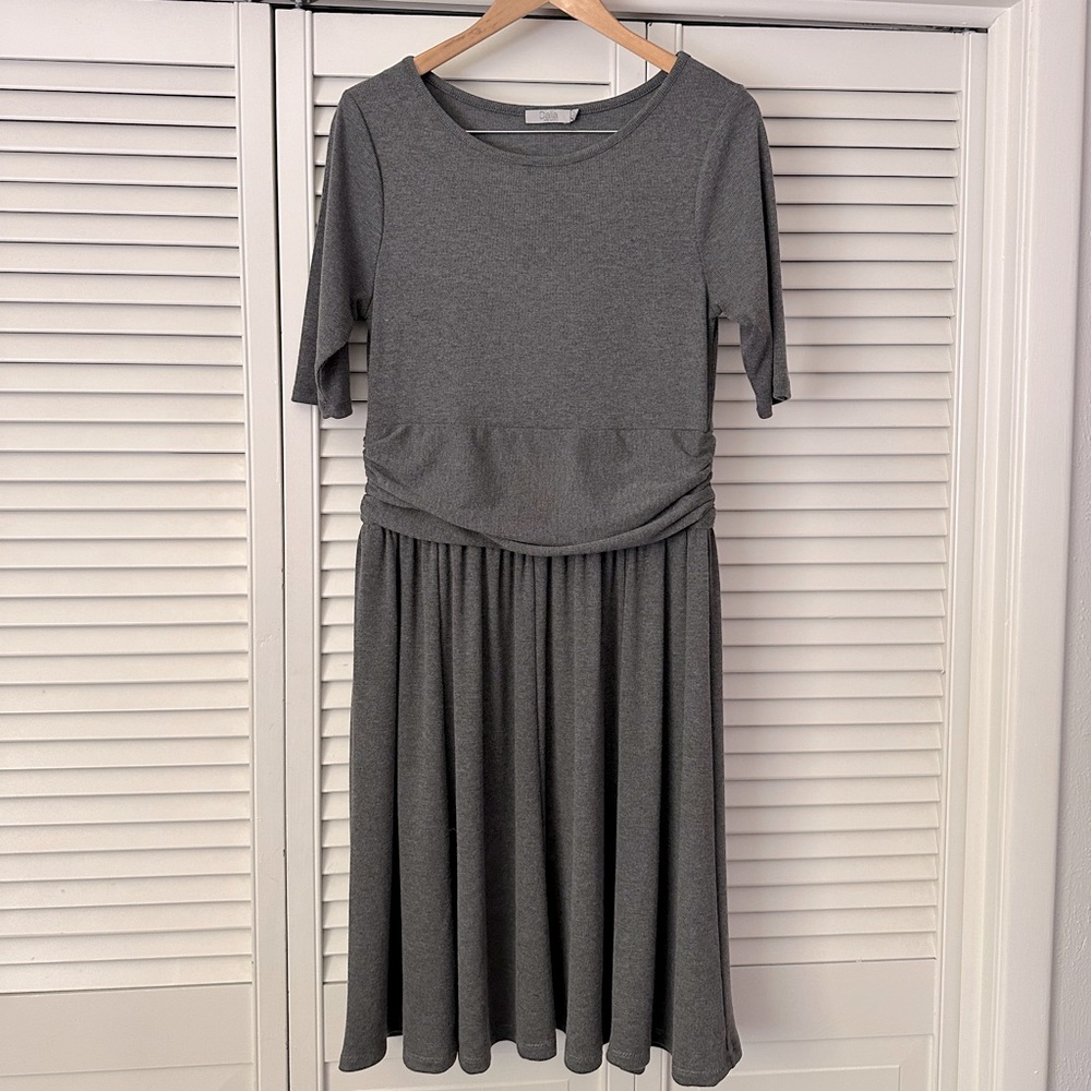 Dalia Gray Women's Dress EUC